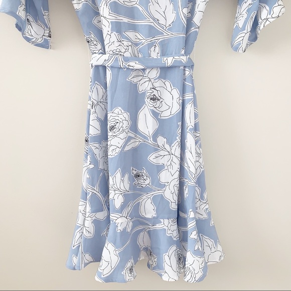 Anthropologie Moon River Floral Wrap Dress XS NWT - Picture 6 of 14